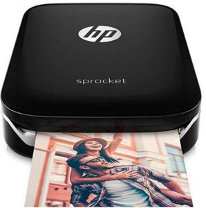HP Sprocket Portable Photo Printer (Black)