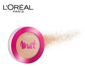 L'Oreal Paris Mat Magique All-In-One Pressed Powder, G1 Vanilla Ivory, 6g