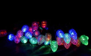 Lexton DL-09 5m Corn Shape Crystal LED Light (Multicolour)