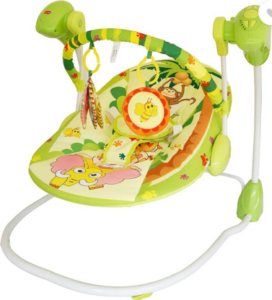 LuvLap Happy Forest Baby Swing Non-electric Bouncer