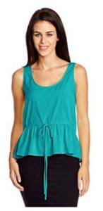 Mysterious Miss Women's Plain Sleeveless Top