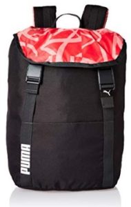 Puma Phantom Black-Paradise Pink-AOP Laptop Backpack (7513902) 