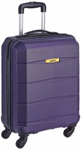 Safari Polycarbonate 56 Ltrs Purple Hardsided Carry On