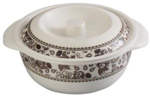 Servewell Royal Paisley Serving Casserole with Lid Set, 19cm, 2-Pieces 