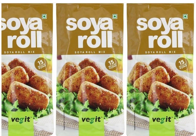 Vegit Soya Roll 120g (Pack of 3)