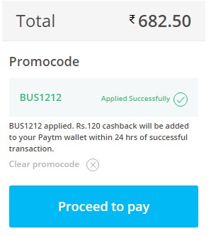 bus cashback code