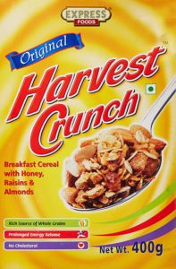 Amazon - Buy Express Foods Harvest Crunch Breakfast Cereal, 400g at Rs 107
