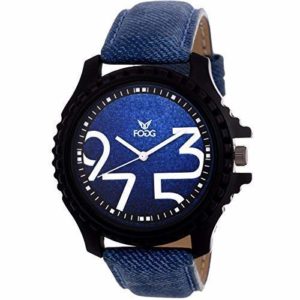 Amazon - Fogg Analog Blue Dial Men's Watch at Rs.99