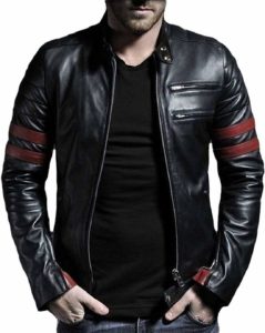 Amazon - Leather Retail Men's Wolverine Faux Leather Jacket at Rs 699 Only
