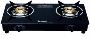 Amazon - Suryajwala Stainless Steel 2 Burner Gas Stove, Black at Rs.1318