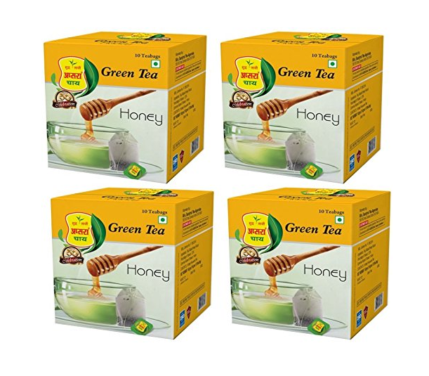 Apsara Honey Green Tea, 40 Tea Bags 