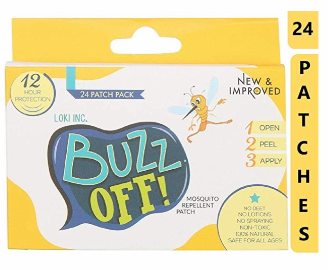 Buzz Off! Mosquito Repellent Patch
