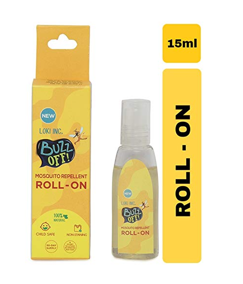 Buzz Off Mosquito Repellent Roll On - 15Ml Bottle