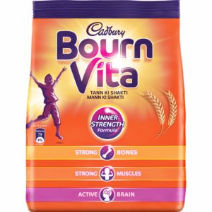 Cadbury Bournvita Chocolate Health Drink, 500 gm Refill Pack