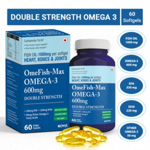 Carbamide Forte Omega 3 Fish Oil 1000Mg at Rs 399