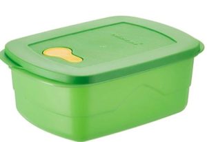 Cello Max Fresh Plastic Microwave Cum Fridge Container, 2 litres, Green