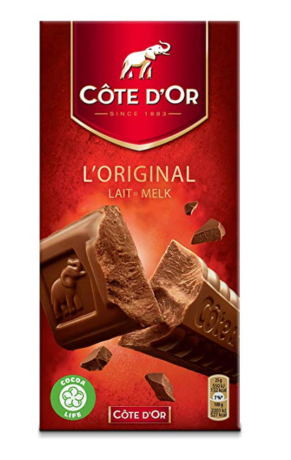 Cote d'Or Lait Melk Chocolate Bar, 200g 