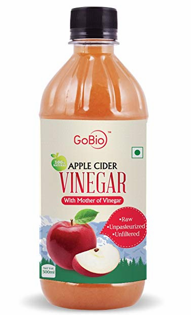 GoBio Apple Cider Vinegar with Mother Vinegar- 500 ml
