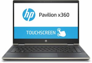 HP Pavilion x360 Core i5 8th gen 14-inch Touchscreen 2-in-1 Thin and Light Laptop 
