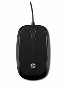 HP X1200 Wired Mouse (Black) at Rs 199