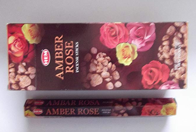 Hem Amber Rose Incense Sticks