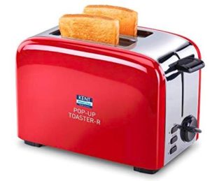 Kent 16030 750-Watt 2-Slice Pop-up Toaster (Red)