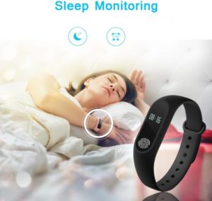 Leco M2 Heart Rate Smart Fitness Band (Black) at Rs 499