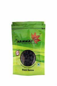 Mannat Black Raisins, 200g at Rs 100