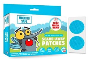 Moskito Safe Scare Away Natural Mosquito Repellent Patches - 30 Patches