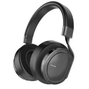 Plextone 800 mAh Over-Ear Bluetooth Hi-Fi Stereo Earphones for iPhone X 8 7 6 Samsung S7 S8 S6 (Black)