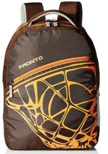 Pronto Volcano 20 Ltrs Coffee Casual Backpack (8804 - CF) 