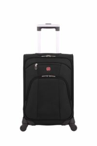 Swiss Gear Polyester 35 cms Black Softsided Cabin Luggage