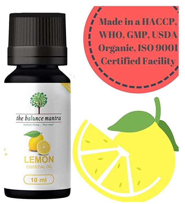 The Balance Mantra Lemon Essential Oil, 10ml