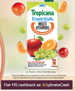 Tropicana juice (Pack of 2) for FRee