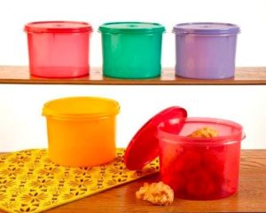Tupperware Medium Store All Canister, 1.3 litres,1 Piece (Assorted Color)