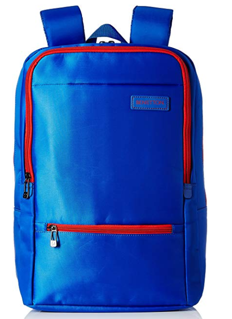 United Colors of Benetton 27 Ltrs Blue Casual Backpack
