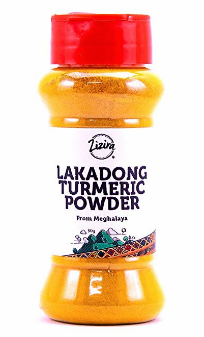 Zizira High Curcumin Lakadong Turmeric Powder (50g)