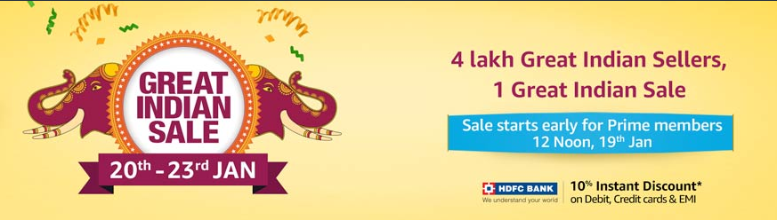 amazon great indian sale 2019