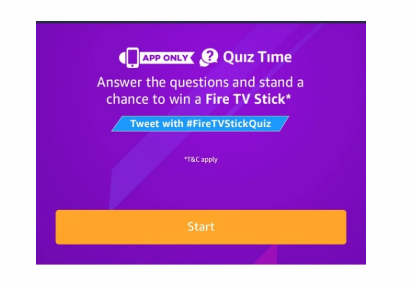 amazon quiz fire tv stick
