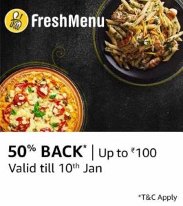 freshmenu amazon pay