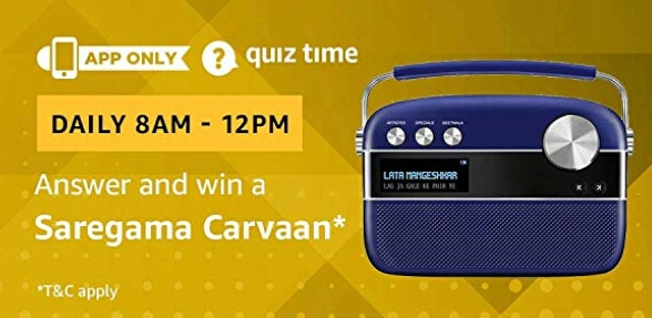 saregama carvaan amazon quiz