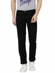 AMERICAN CREW Men's Straight Fit Black Jeans at Upto 80% off starting at Rs 599