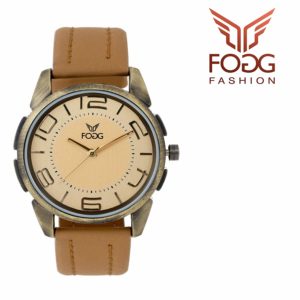 Amazon - Fogg Analog Gold Dial Men's Watch at Rs.179
