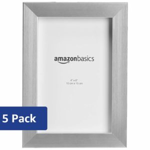 AmazonBasics Photo Frame Nickel