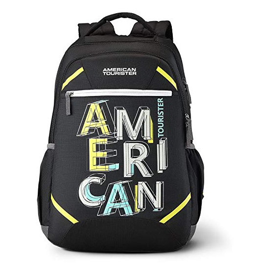 American Tourister Rave 29 Ltrs Black Casual Backpack