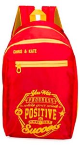Chris & Kate Polyester 27 Ltr Red School Backpack