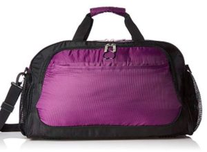 Delsey Signature Soft 65Cm Purple Black Check-In Duffel