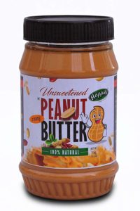 Happilo All Natural Creamy Peanut Butter, 1kg