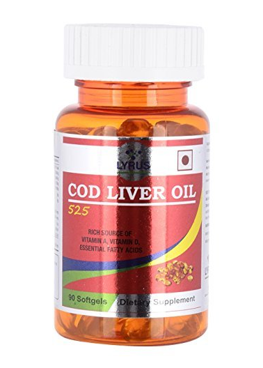 Lyrus Cod Liver Oil 525-90 Softgels