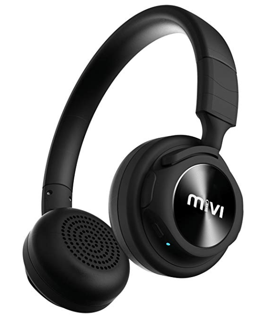 Mivi Saxo Wireless Bluetooth Earphones - Jet Black